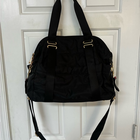 Storksak Black Nylon Diaper Bag – Lightweight, Stylish & Functional